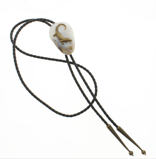 Gilded Gator Bolo Tie, made in USA, each