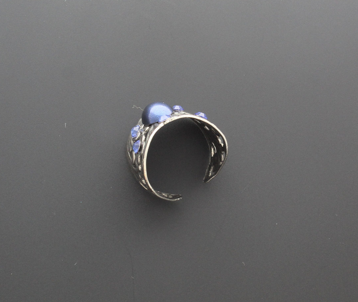Midnight Bloom Ring, made in USA, each