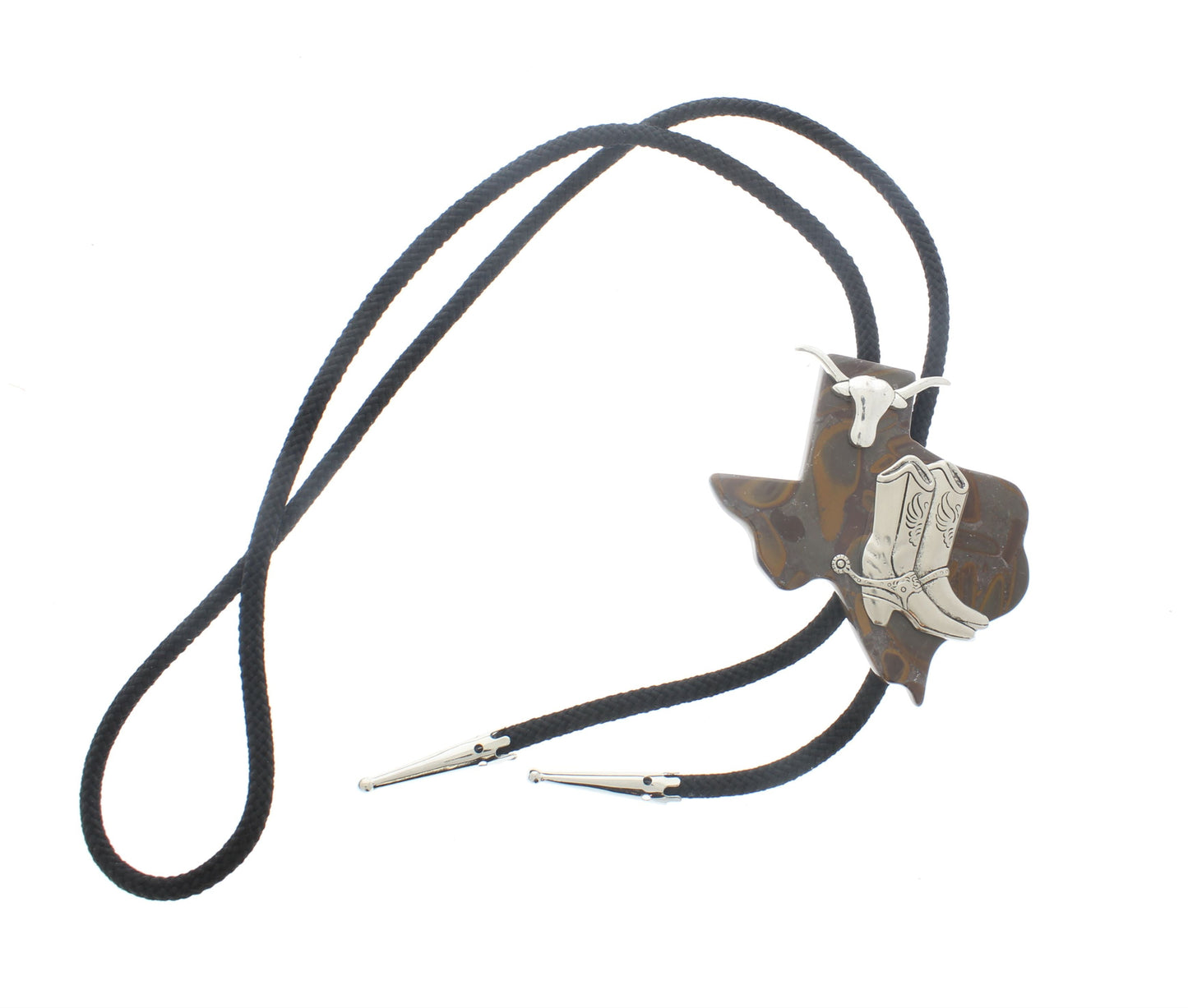 71mm x 74mm Western Spirit Bolo Tie, made in USA, each