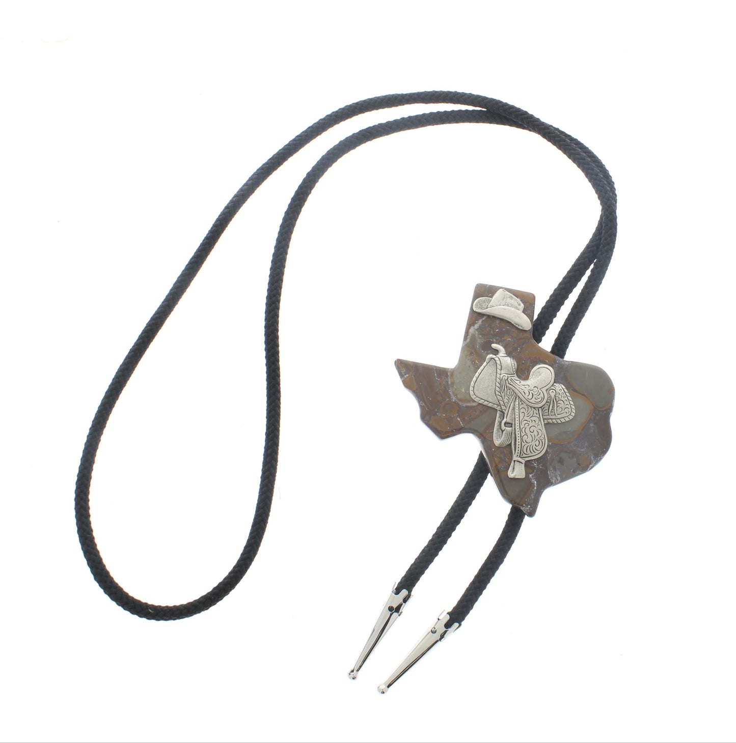 69mm x 72mm Texas Saddle Bolo Tie, made in USA, each
