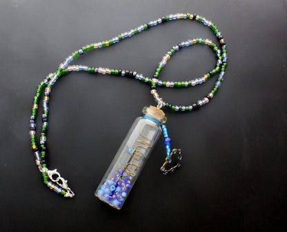 80mm x 22mm Mother Bottle Necklace, made in USA, each