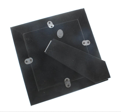 Seamstress Shadow Box Frame Wall Decor with Buttons and Vintage Scissors in gold frame, Each