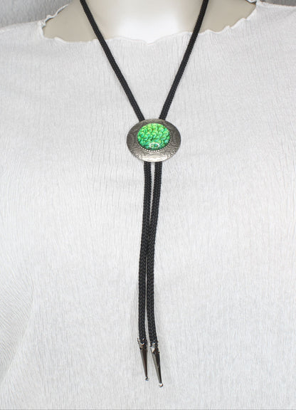 42mm Verdant Ember Bolo Tie, made in USA, each