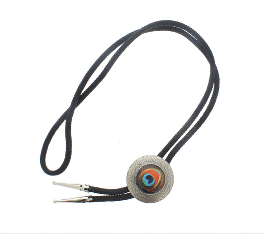 42mm Eye of the Peacock Bolo Tie, made in USA, each