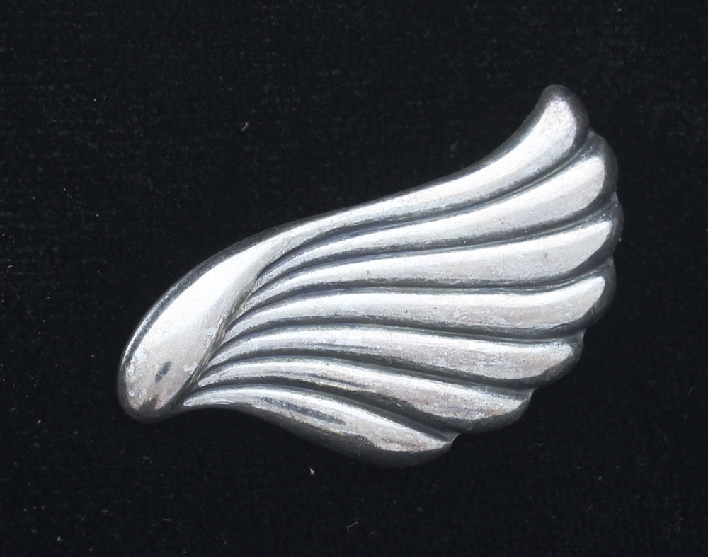 36x26mm DP Cherub Wing, Right, Classic Silver, pk/6