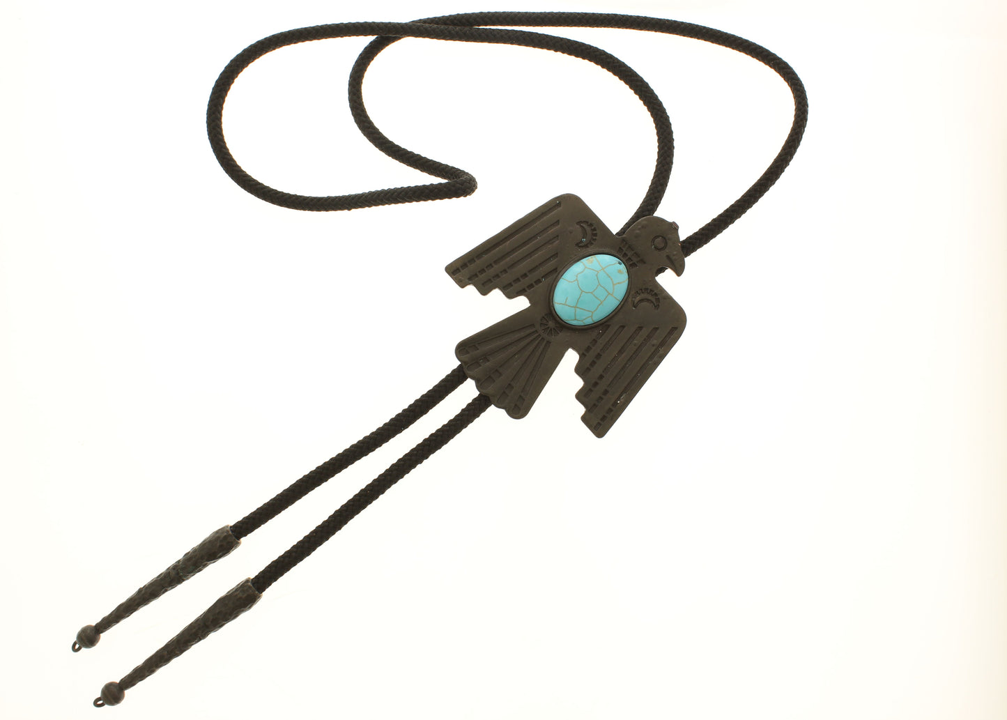 Thunderbird Turquoise Bolo Tie, made in USA, each