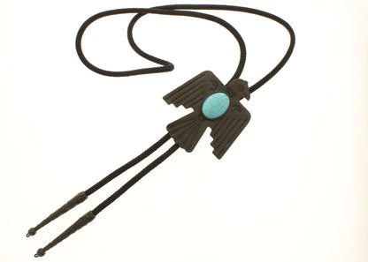 Thunderbird Turquoise Bolo Tie, made in USA, each
