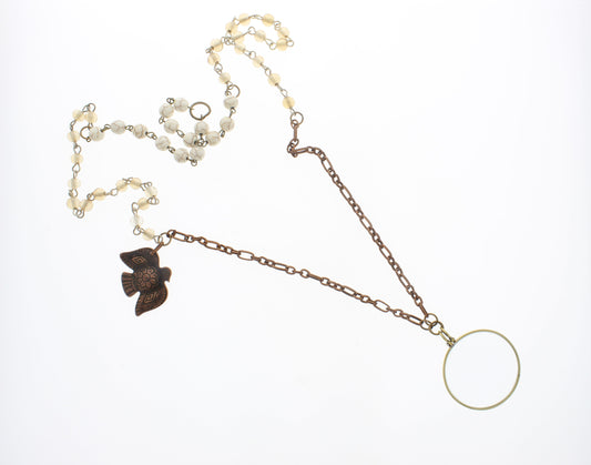 Songbird Lens Necklace, made in USA, each