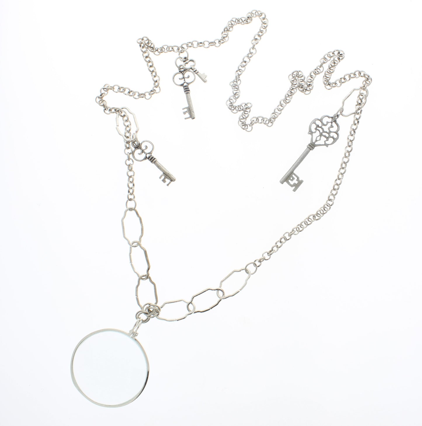 Keys to Curiosity Necklace, made in USA, each