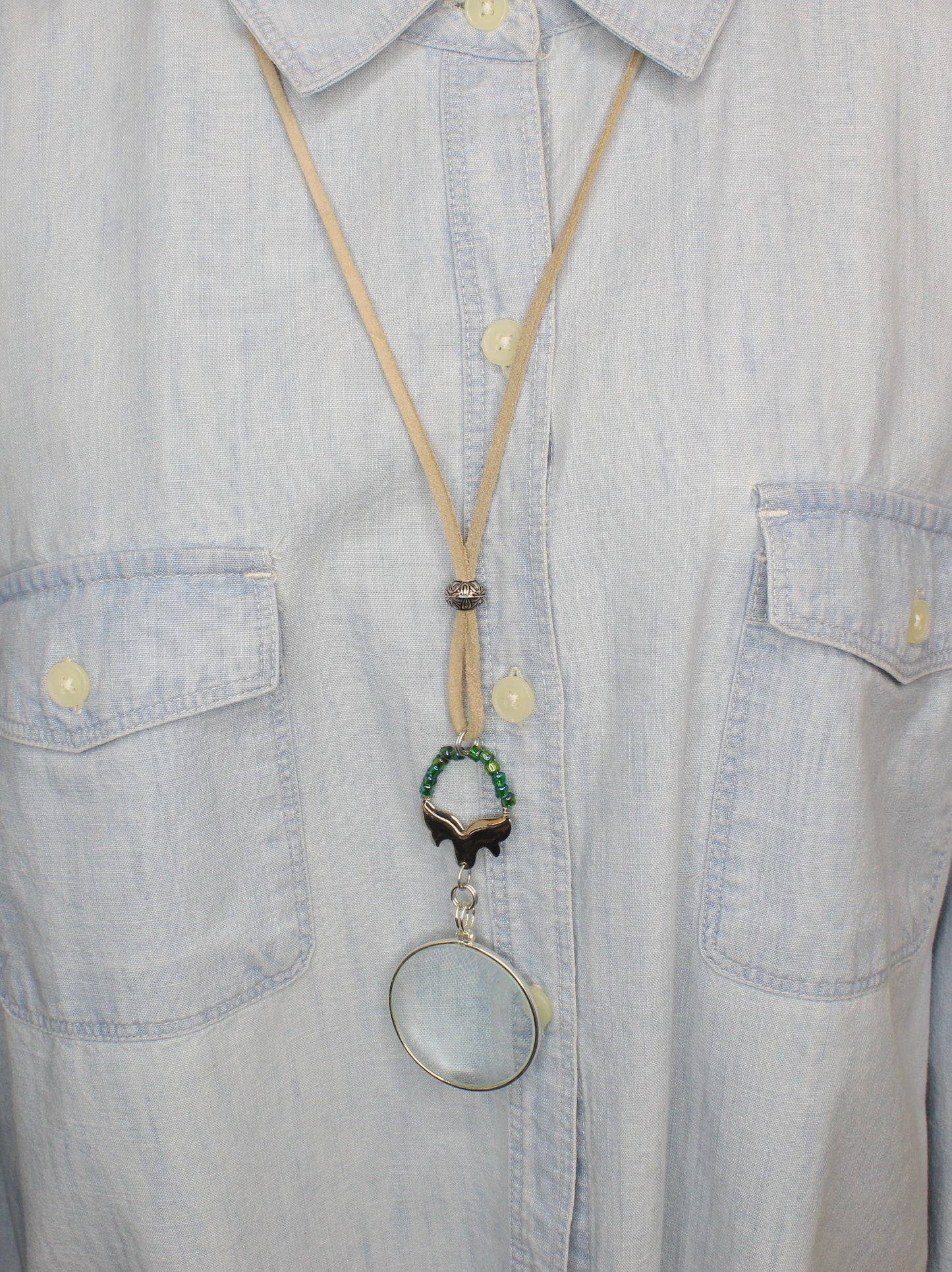 The Soft Gaze Necklace, made in USA, each