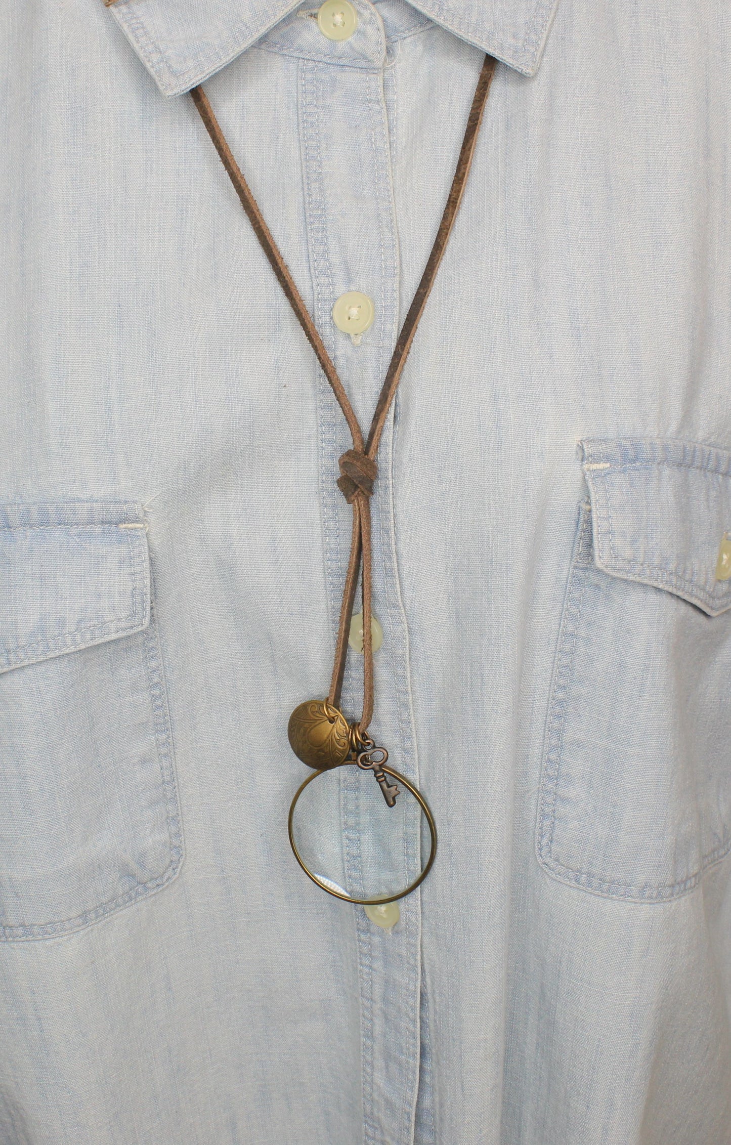 Key & Clarity Necklace, made in USA, each