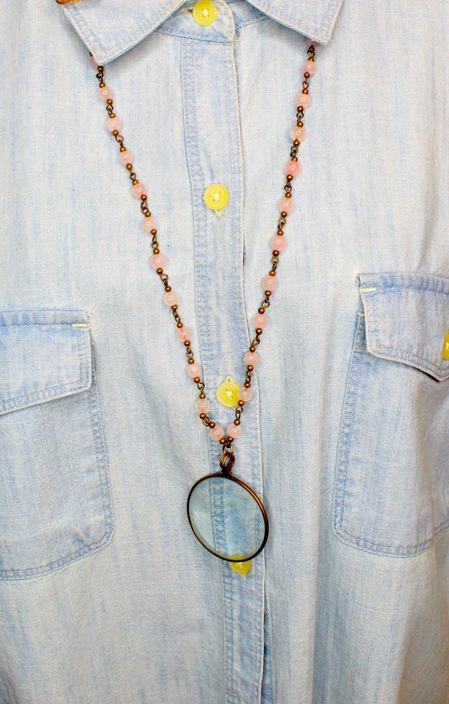 Quartzlight Necklace, made in USA, each