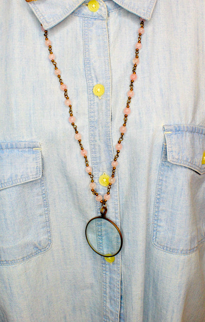 Quartzlight Necklace, made in USA, each