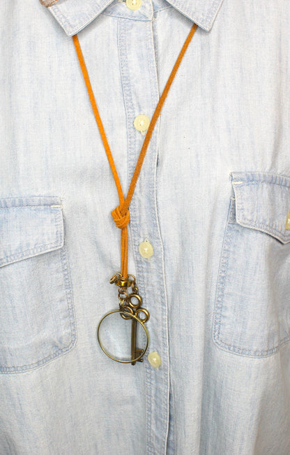 The Curio Keeper Necklace, made in USA, each