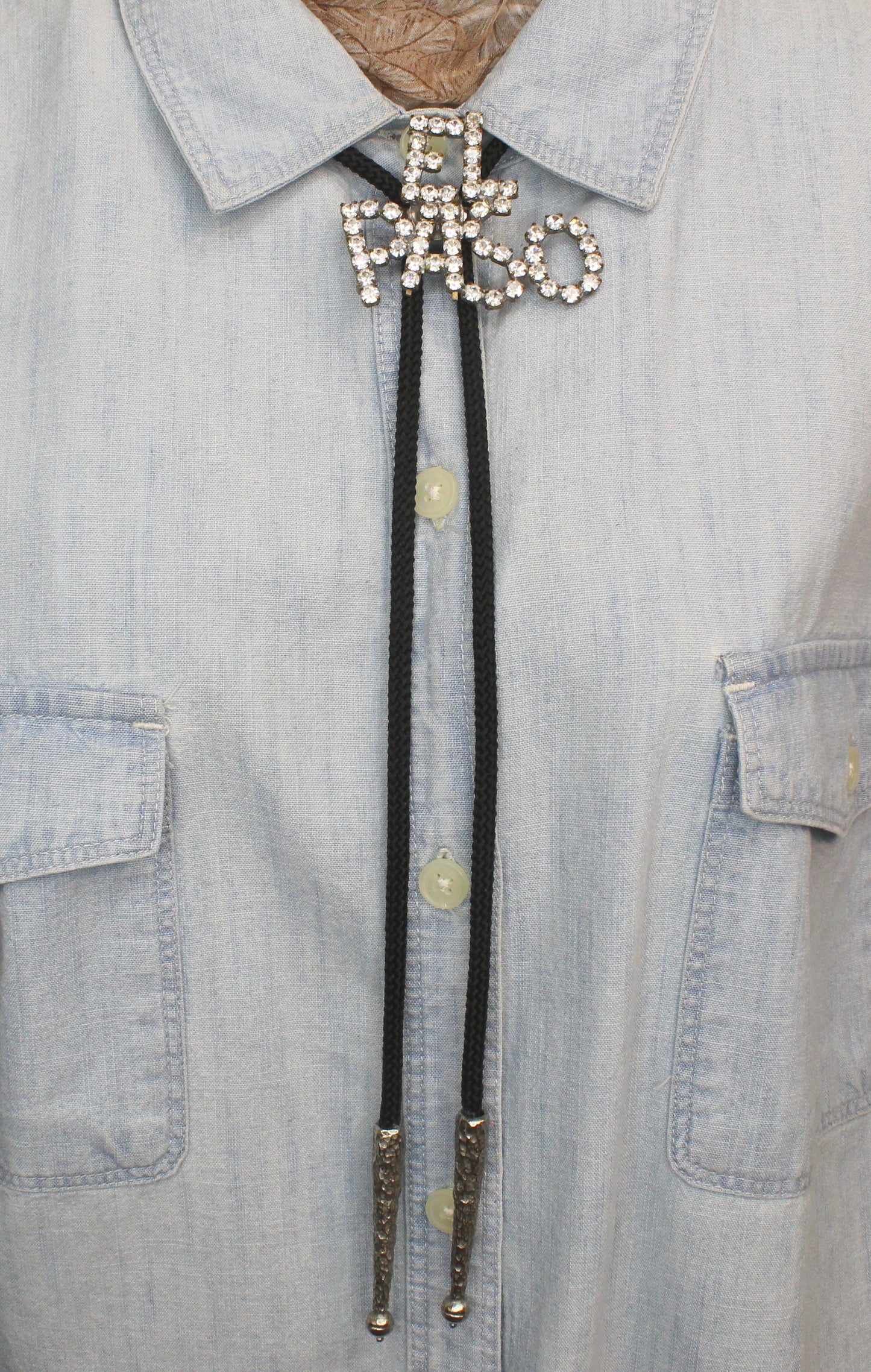 1.93” x 2.31” Star of El Paso Bolo, made in USA, each