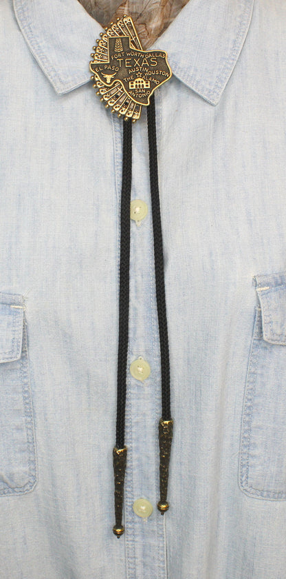 Lone Star Legacy Bolo Tie, Made in USA, 66.3mm x 45.7mm