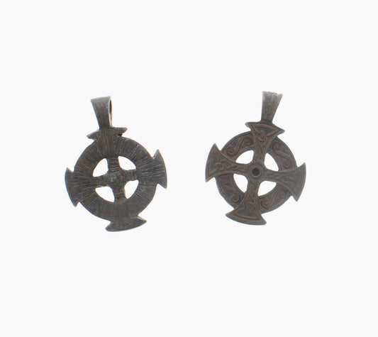 46mm x 34mm Celtic Cross Pendant Set – Pack of 2