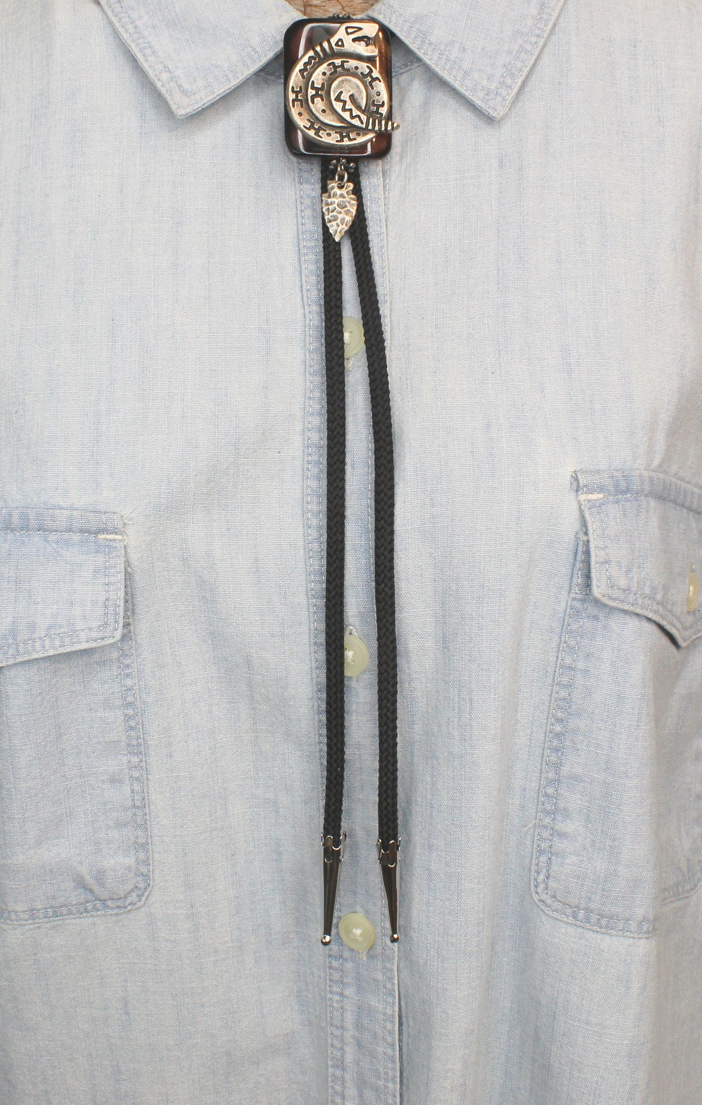 43mm x 31mm Desert Sun Bolo, made in USA, each