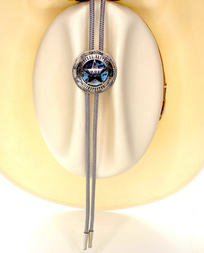 45mm Federal Star Bolo Tie, made in USA, each