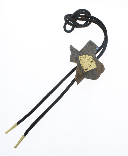 70mm x 69mm Lone Star Flush Bolo Tie, made in USA, each