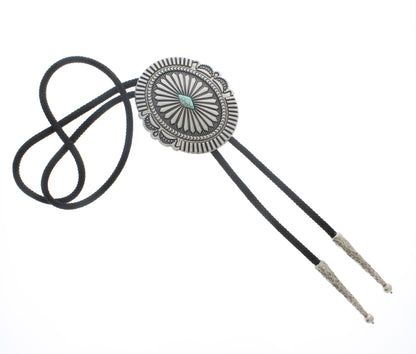 76mm x 67mm Turquoise Sentinel Bolo Tie, made in USA, each