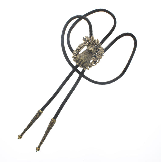 Burrow & Bloom Bolo Tie, Made in USA, 55.2mm x 41.2mm