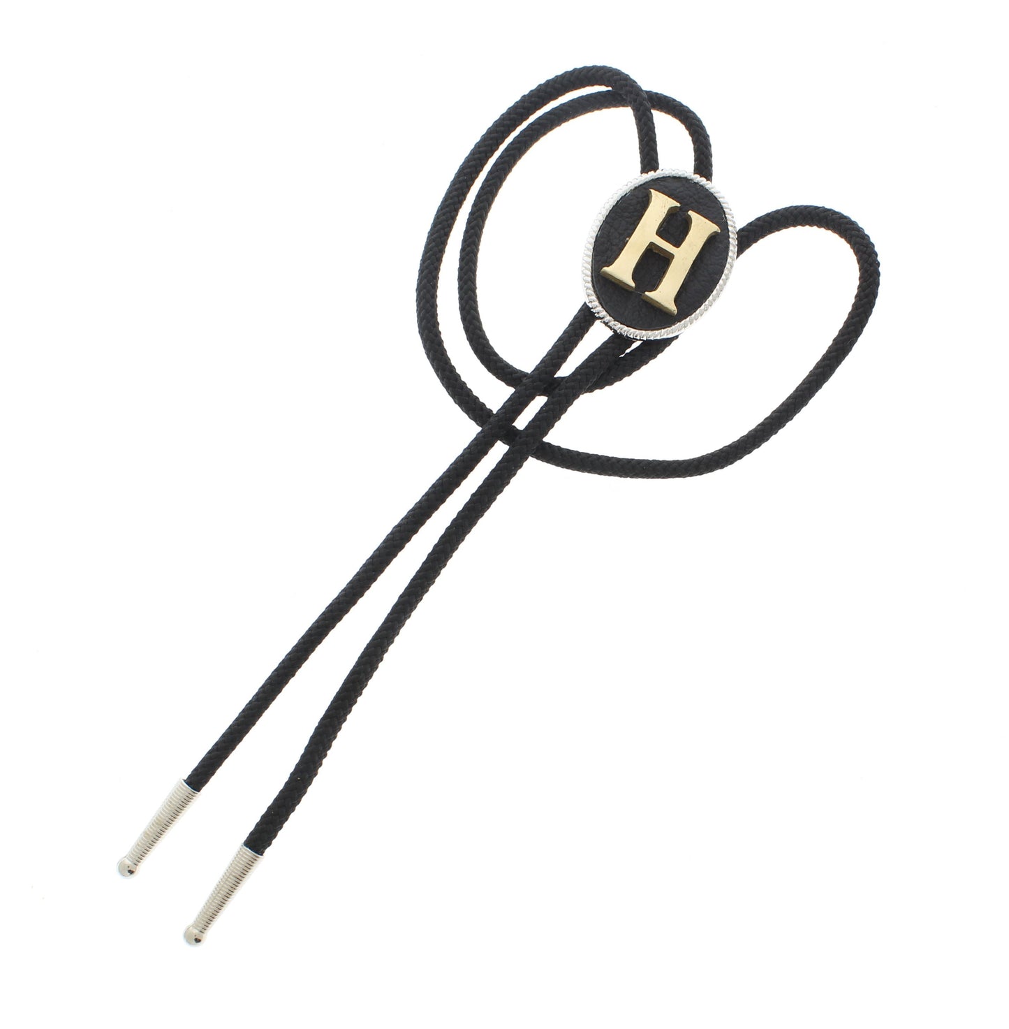 44mm x 34mm Personalized Alphabet Bolo Tie, made in USA, each