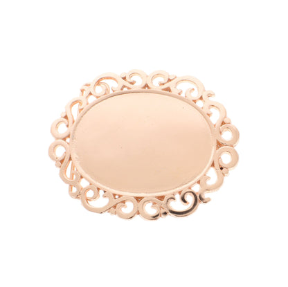 Blank Canvas – Customizable Belt Buckle Base in Copper or Silver