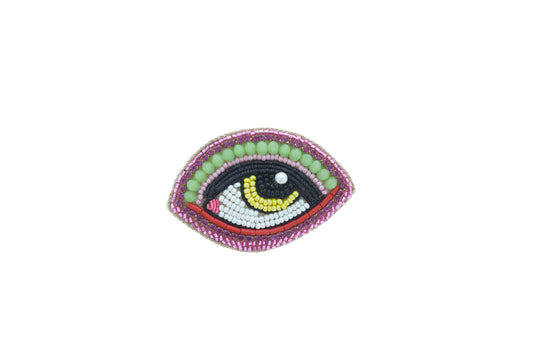 40mm x 61mm Guardian Eye Beaded Pin, each