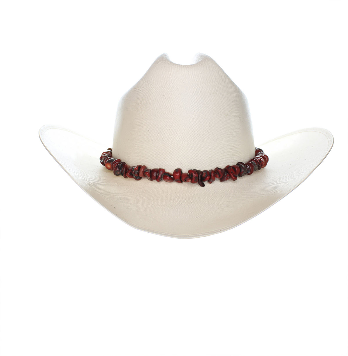 Crimson Canyon Beaded Western Hat Band, made in USA, each
