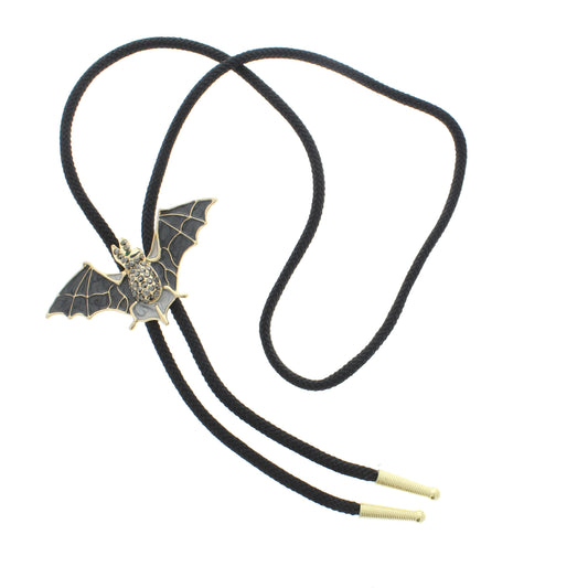 Halloween Bat Bolo Tie USA Made in Texas 82.4mm x 28.3mm, each