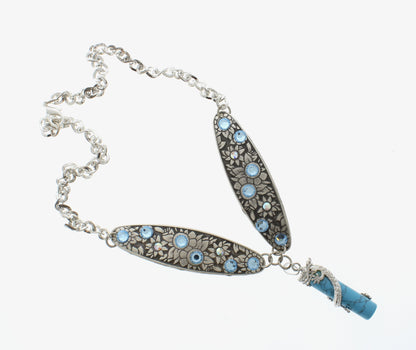 Drakefang Crystal Necklace, Made in USA, each