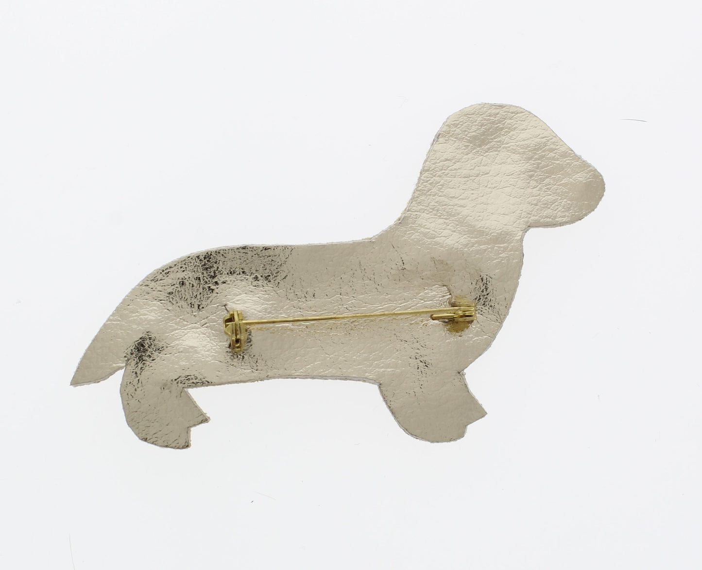 55mm x 88mm Black Dachshund Dog Embroidered Beaded Pin – Handmade Animal Brooch, each