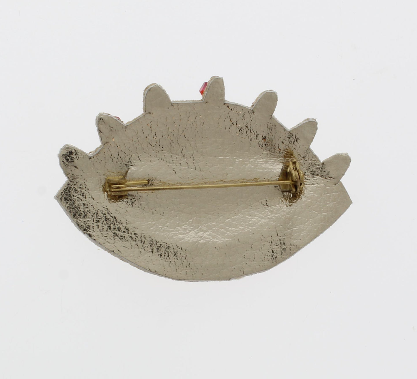 41mm x 60mm Evil Eye Embroidered Beaded Pin – Handmade Protective Brooch, each