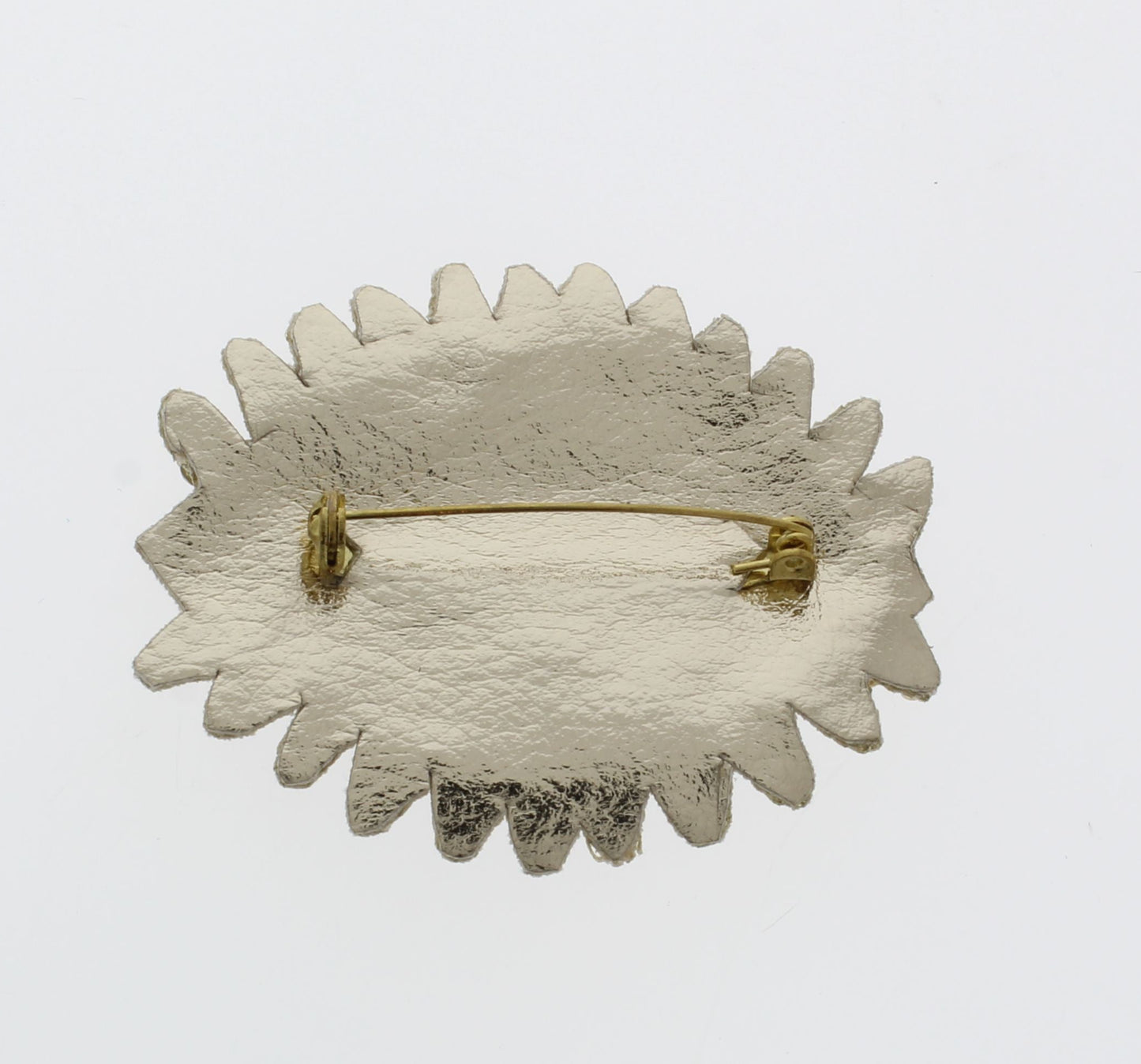 48mm x 61mm Colorful Evil Eye Beaded Pin – Handmade Embroidered Brooch, each