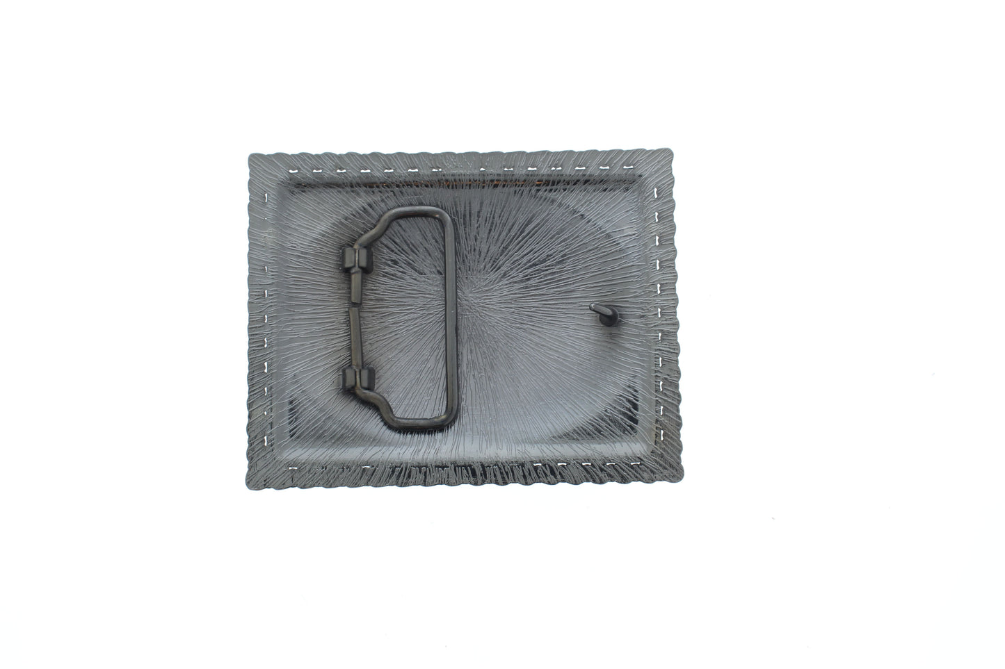 Cactus & Claws, Copper belt buckle, Made in USA, 77.2mm x 98.3mm