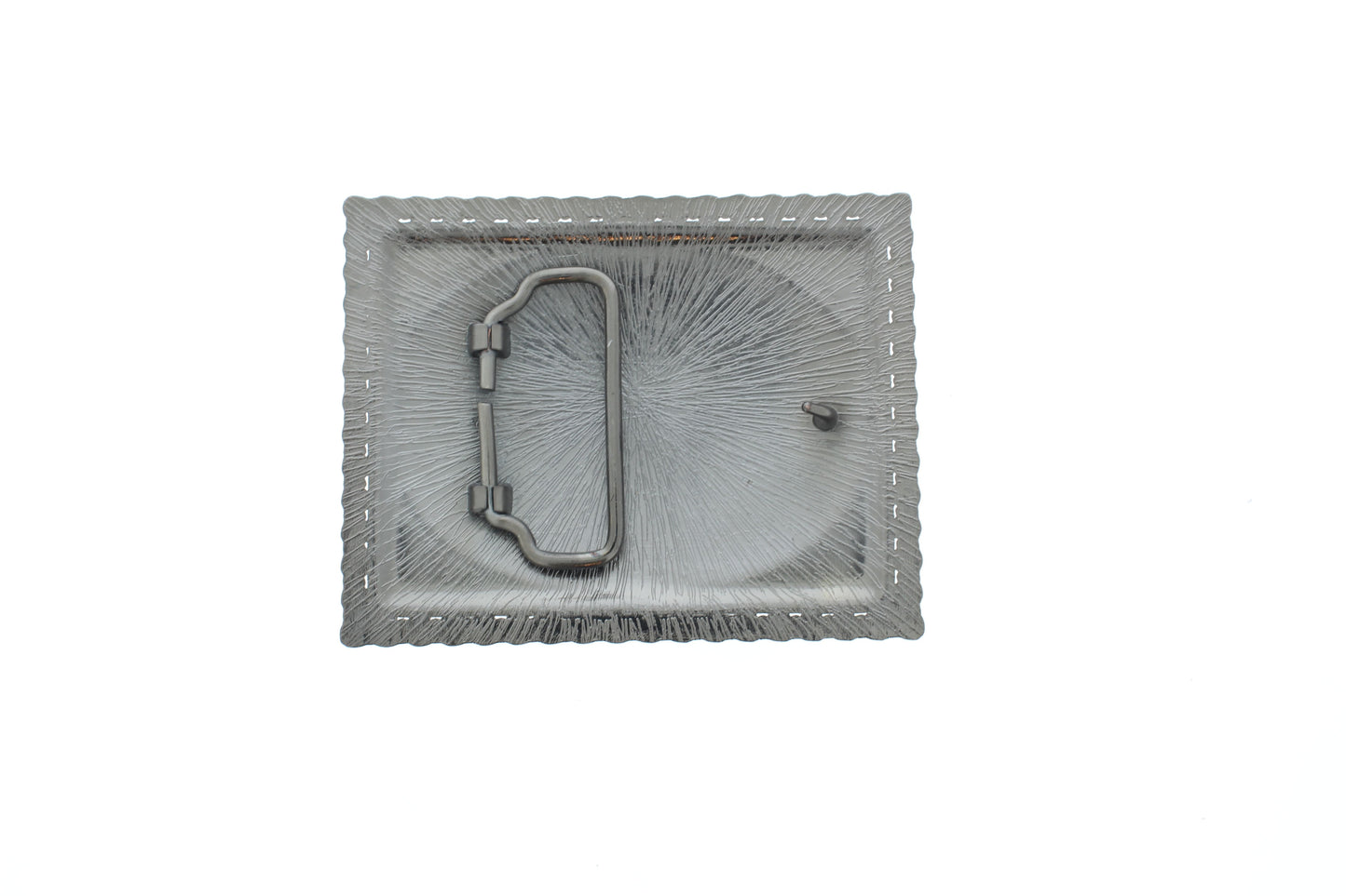 Copper Mustang belt buckle, Made in USA, 77.1mm x 98.5mm