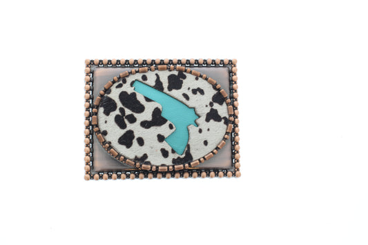 Copper Caliber, Buckle, Made in USA, 77.4mm x 98.2mm