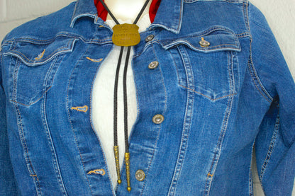 52mm x 45mm Alien Inspector Area 51 Bolo Tie, made in USA, each