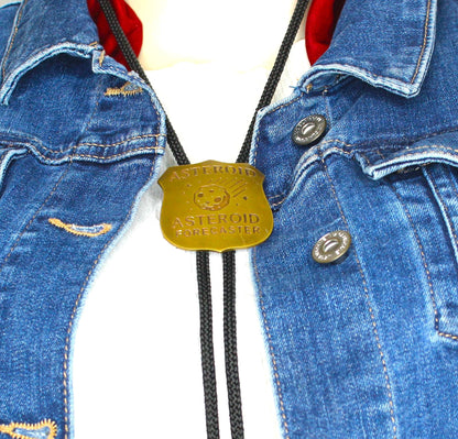 52mm x 45mm Asteroid Forecaster Bolo Tie, made in USA, each
