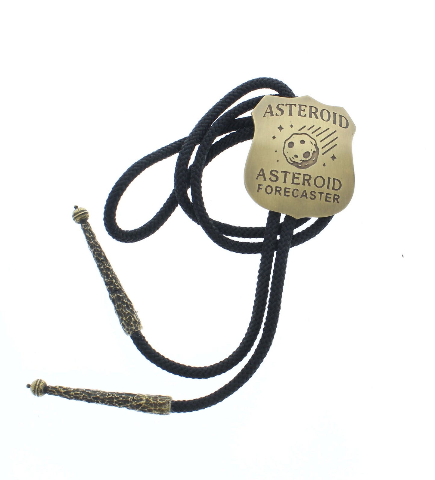 52mm x 45mm Asteroid Forecaster Bolo Tie, made in USA, each