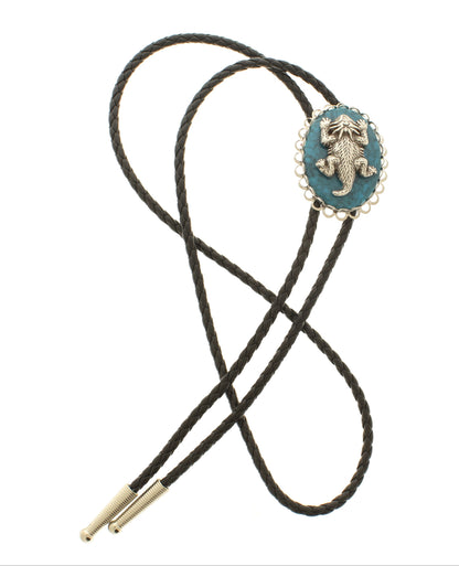 46mm x 36mm Horned Toad Bolo Tie, made in USA, each
