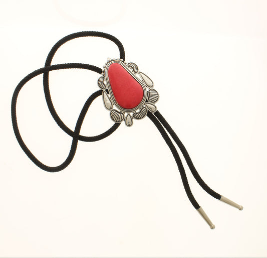 70mm x 52mm Red Mesa Bolo Tie, made in USA, each