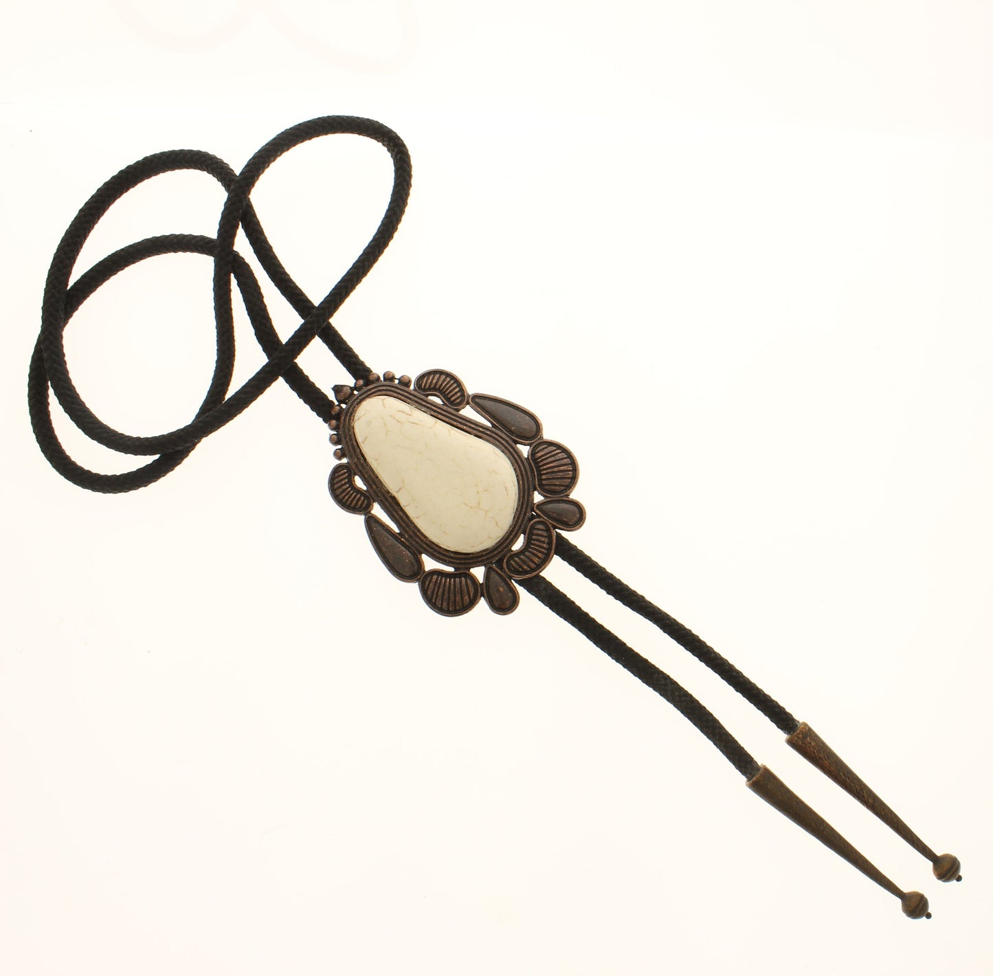 70mm x 72mm Weathered Mesa Bolo Tie, made in USA, each