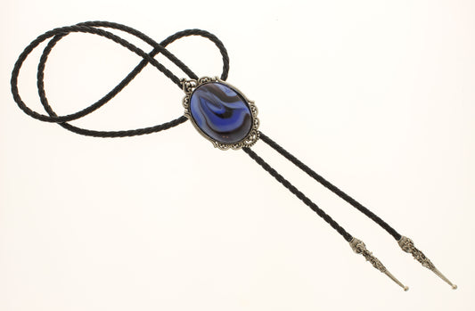 Bluestorm Bolo Tie, Made in USA, each 36.3mm x 58.9mm