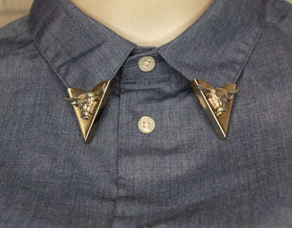 Bull’s Honor Collar Tips, Made in USA, 35.4mm 32.7mm, pair