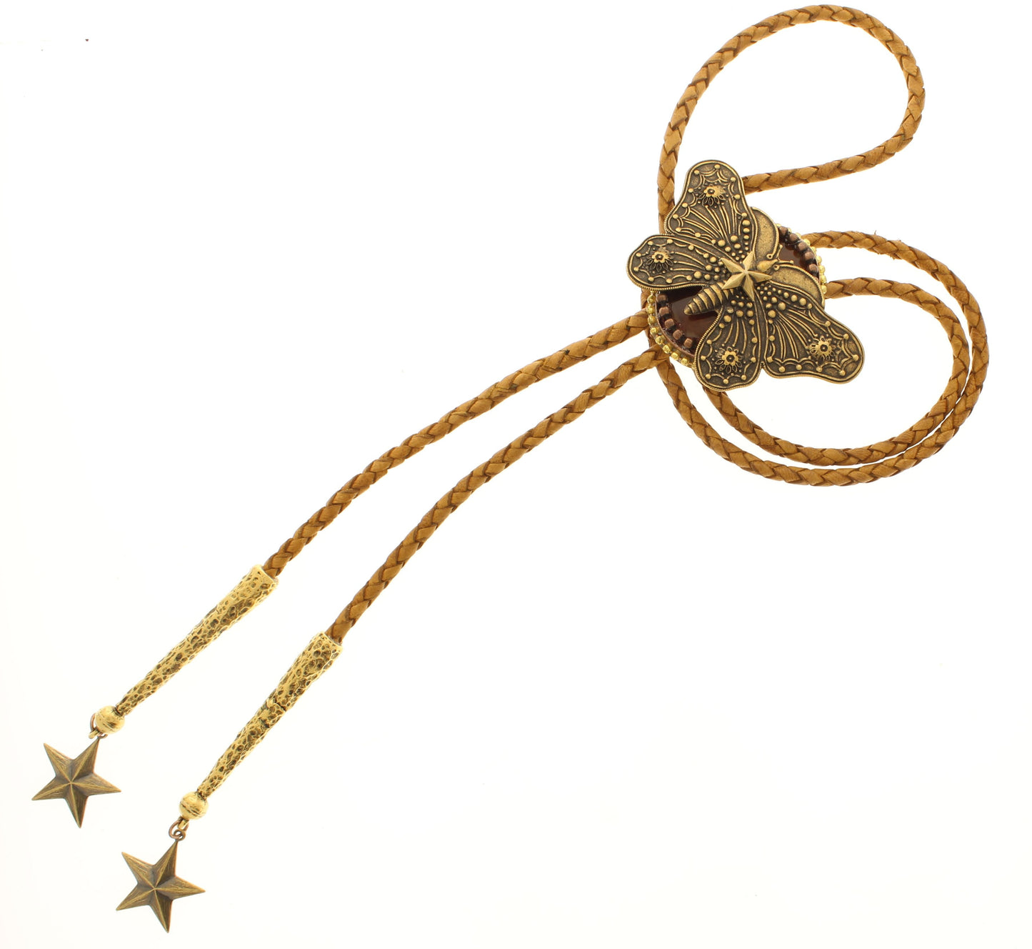 Starwing Bolo Tie, Made in USA, 68.3mm x 46.9mm