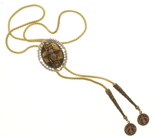 Queen’s Work Bolo Tie, Made in USA, 46.2mm x 55.5mm