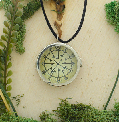 41mm Keywheel Medallion Necklace, made in USA, each