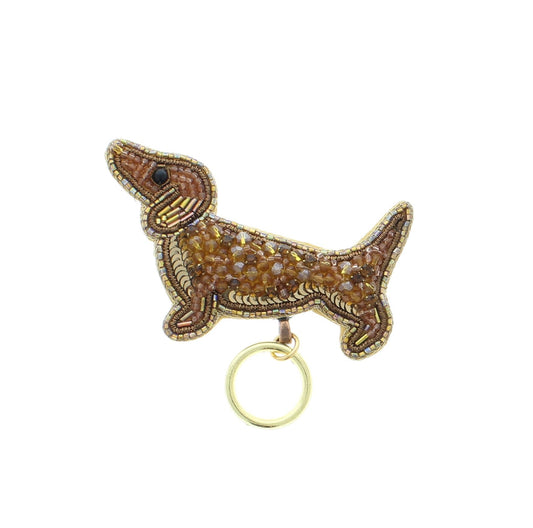 52mm x 83mm Wiener Dog Glass Keeper, made in USA, each